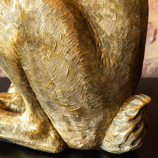 Rabbit Lamp Antique Gold