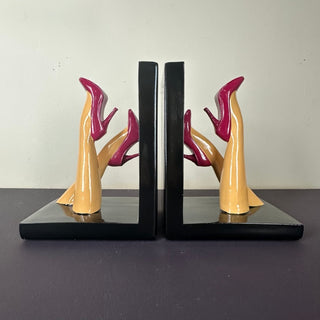 Pair of High- Heeled 'Legs' Bookends