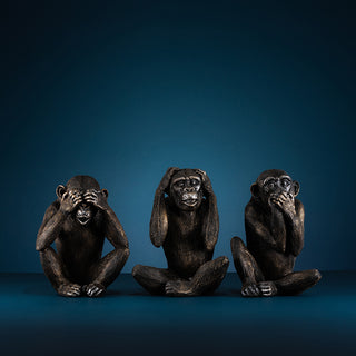 'No Evil’ Monkeys Set of 3 Large