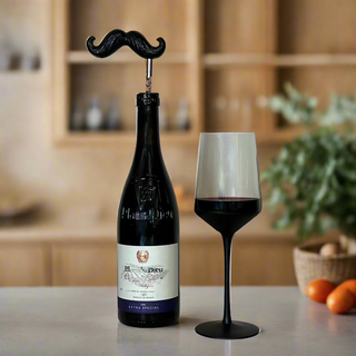 Black Moustache Corkscrew & Bottle Opener