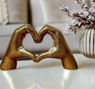 Gold Hands 'Heart' Ornament