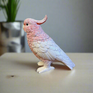 Pink Blush Cockatoo Jar