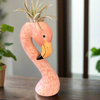 Adorable Pink Flamingo Vase
