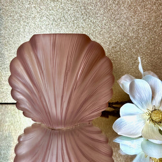 Blush Pink Shell Vase
