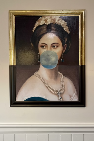 Regency Rebel Framed Canvas